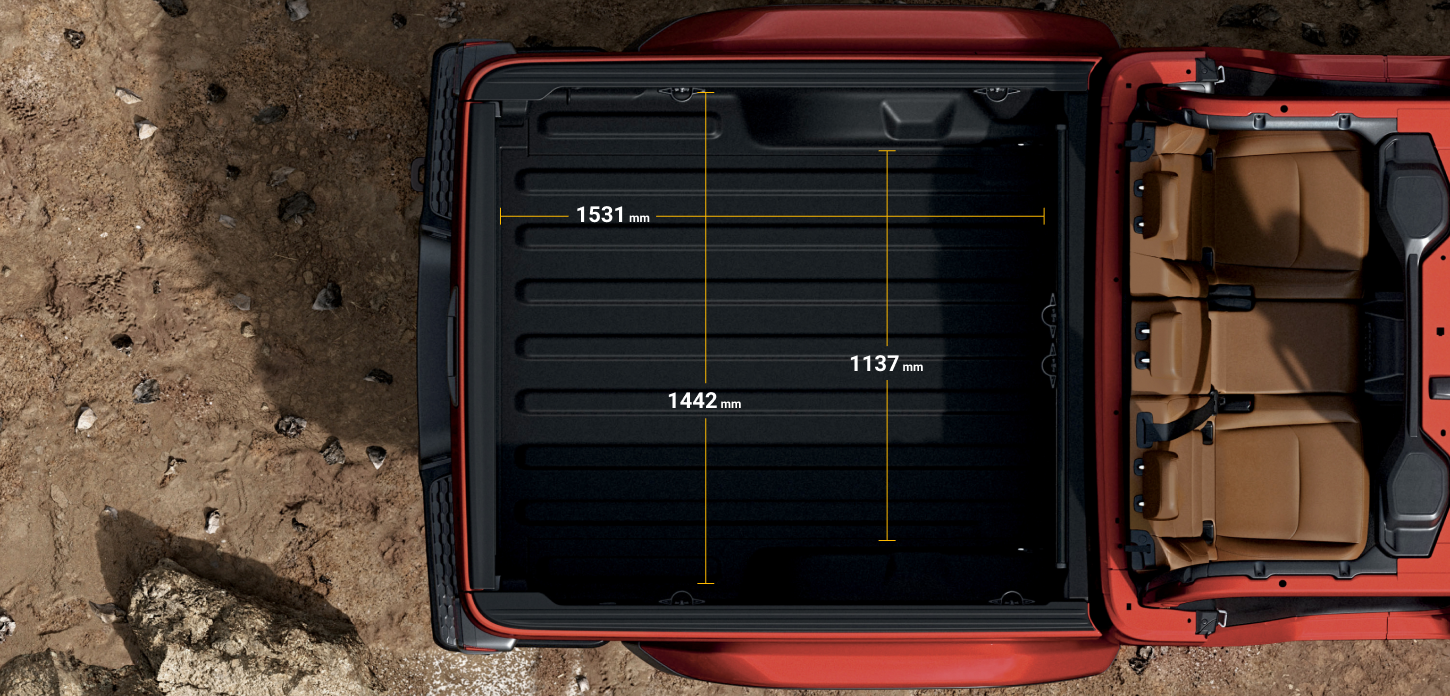 Exteriér Fotografie a detaily Jeep® Gladiator Jeep®