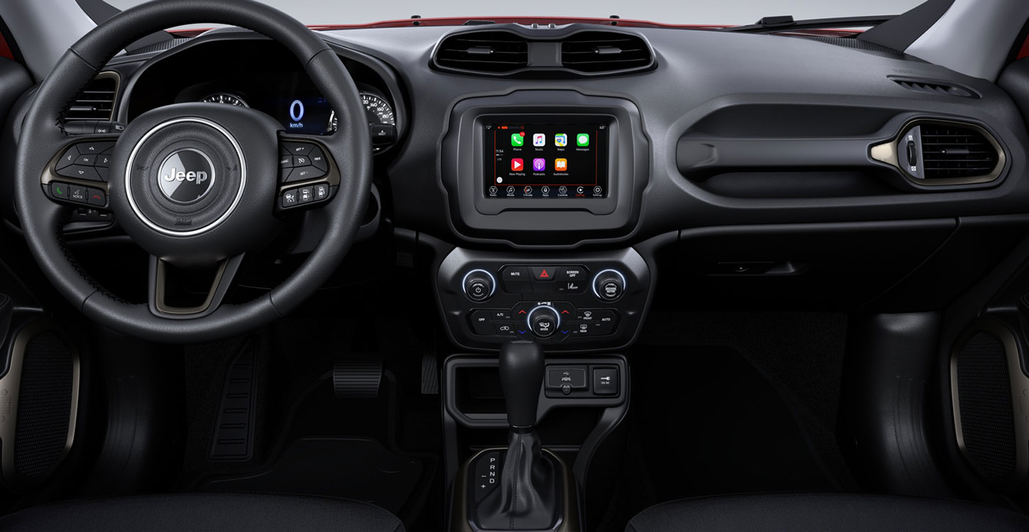 Jeep renegade интерьер